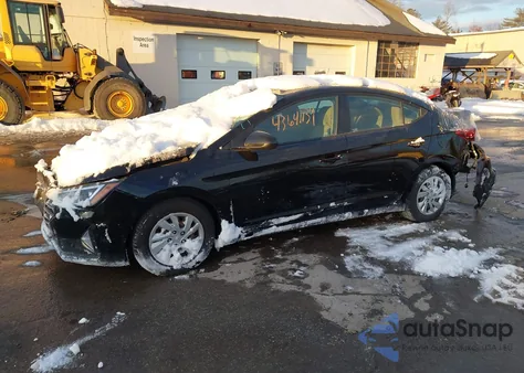2020 Hyundai Elantra Se z USA, uszkodzony, nr VIN 5NPD74LFXLH592437